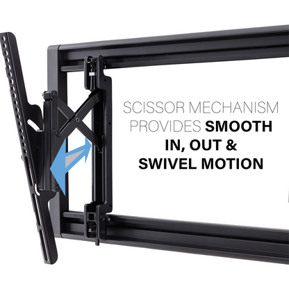 SANUS VLT7-B2 Advanced Tilt 4D Premium TV Wall Mount for 42 to 90" Displays