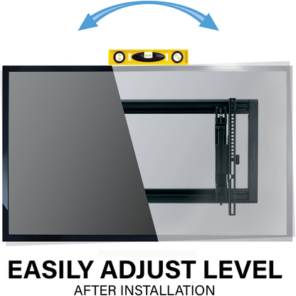 SANUS VLT7-B2 Advanced Tilt 4D Premium TV Wall Mount for 42 to 90" Displays