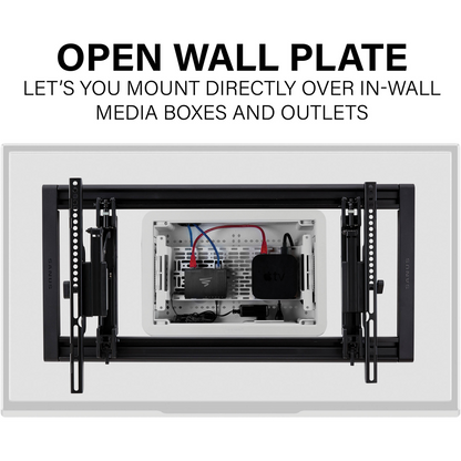 SANUS VLT7-B2 Advanced Tilt 4D Premium TV Wall Mount for 42 to 90" Displays