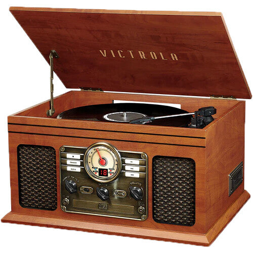 Victrola Aviator Signature 8-In-1 Turntable Music Center - VTA-754B