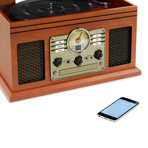 Victrola Aviator Signature 8-In-1 Turntable Music Center - VTA-754B