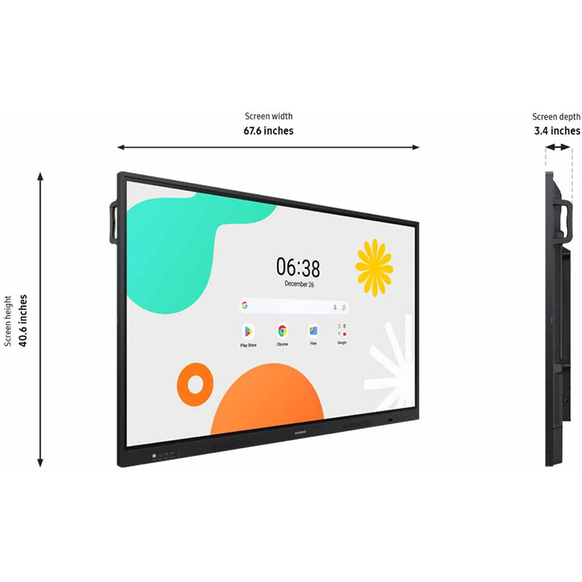 Samsung WA75F 75" UHD 4K Interactive Display WAF