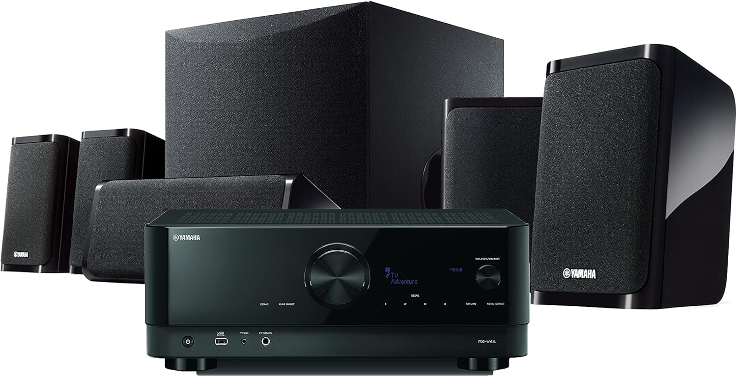 Yamaha YHT-5960U 5.1-Channel Home Theater System with 8K HDMI and MusicCast