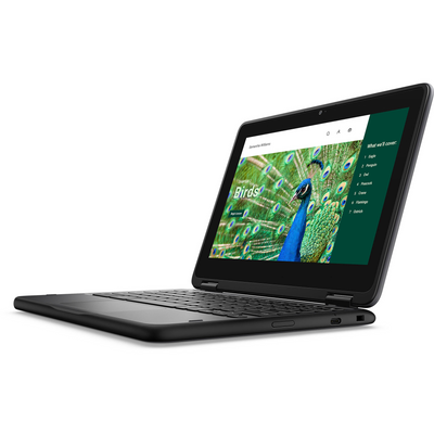 Dell Chromebook 3000 3120 11.6" Touchscreen Convertible 2 in 1 Chromebook - HD - 60 Hz - Intel N-Series N100 - 4 GB RAM- 64 GB Flash Memory - English (US) Keyboard