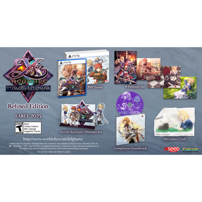 Ys Memoire: The Oath in Felghana - D1 Refined Edition - PlayStation 5