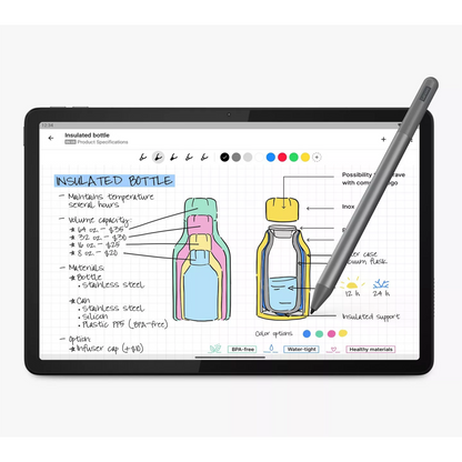 Lenovo 11" Tab M11 Multi-Touch 64GB Tablet with Folio Case and Pen (Wi-Fi Only)
