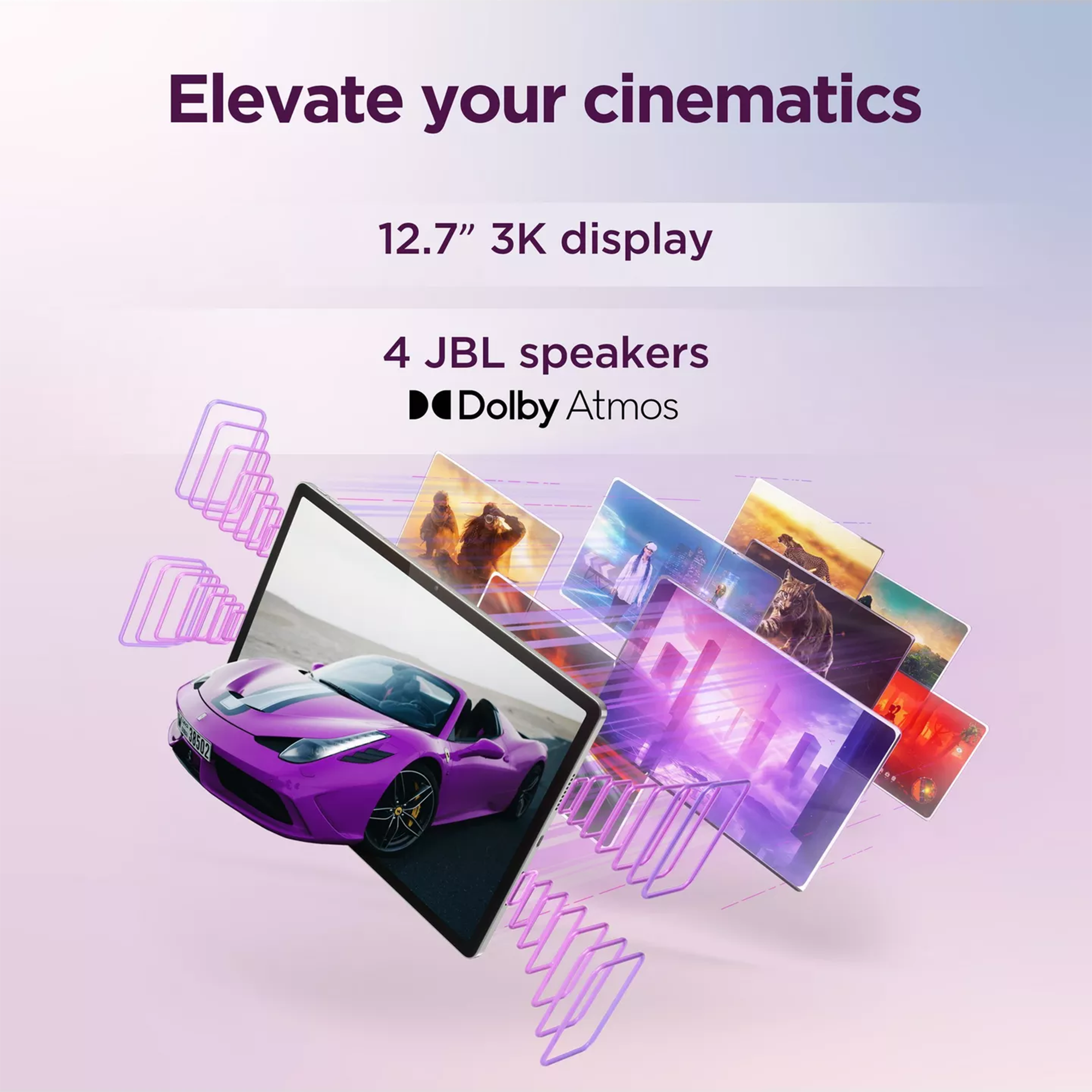 Lenovo IdeaTab Pro TB373FU Tablet - 12.7" 3K - MediaTek Dimensity 8300 Octa-core - 8 GB - 128 GB Storage - Android 14 - Luna Gray