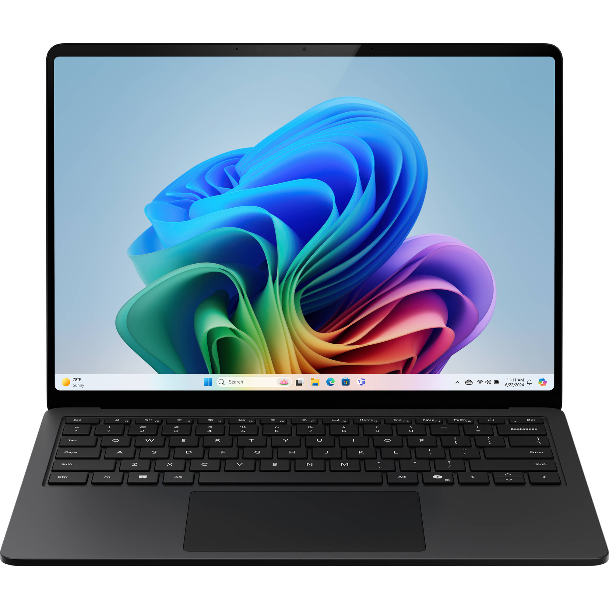 Microsoft Surface Laptop 7 15" Touchscreen Copilot+ PC Notebook - Qualcomm Snapdragon X Elite - 32 GB - 1 TB SSD - English Keyboard - Black